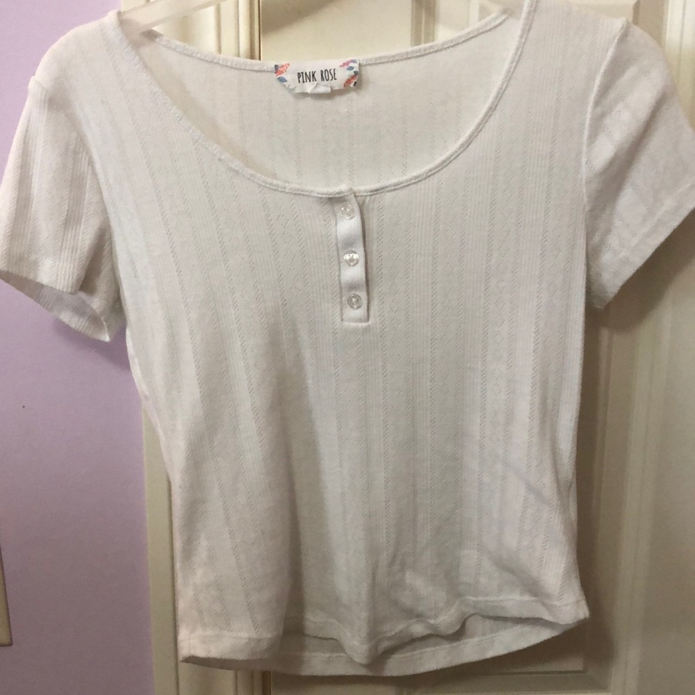 Dry Goods White Tee